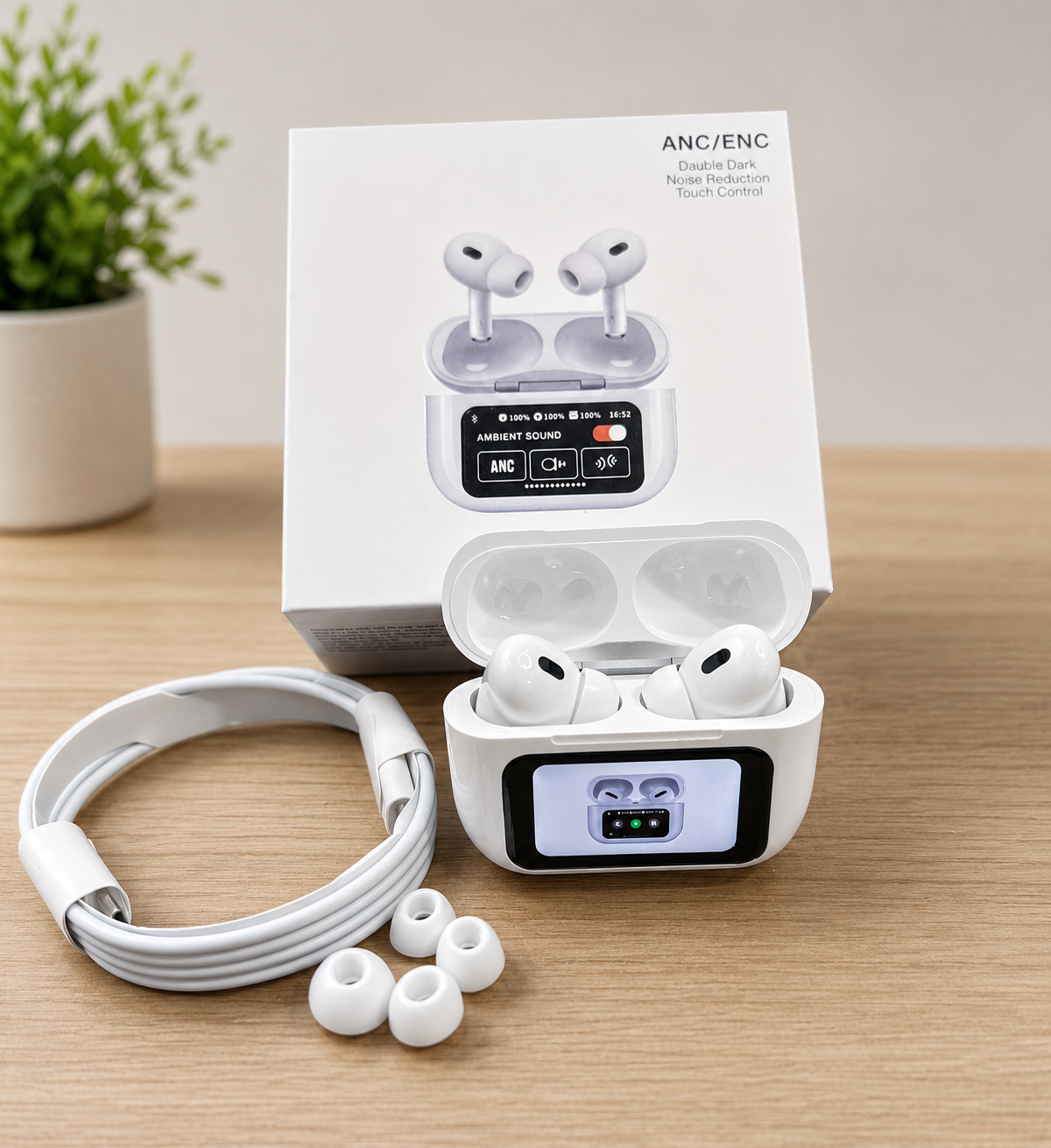 AURICULARES CON PANTALLA TACTIL ELIMINACION DE RUIDO