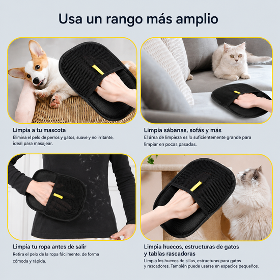 Guante Limpiador de pelos