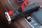 SUPER LINTERNA RECARGABLE CON MARTILLO PARA SEGURIDAD
