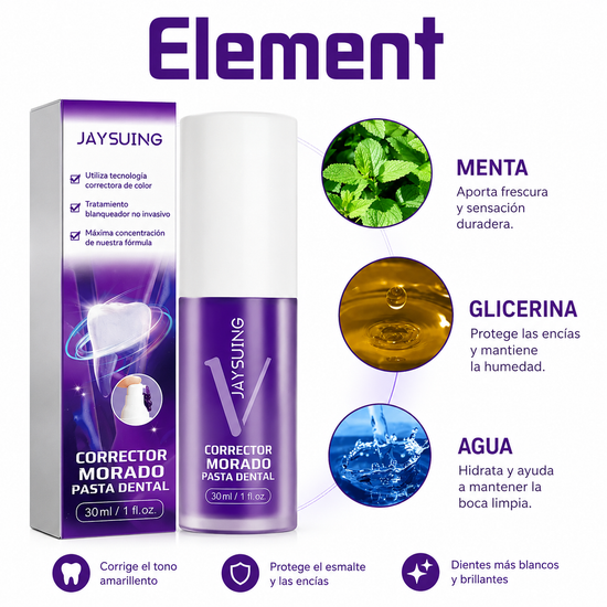 Blanqueador Dental PURPLE WHITENING